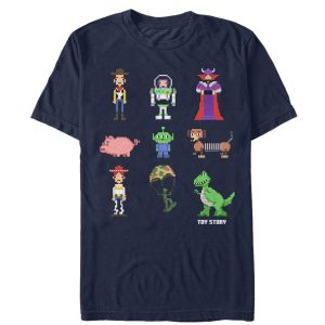 Men’s Toy Story Pixel Characters T-Shirt