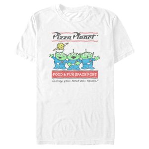 Men’s Toy Story Pizza Planet Aliens T-Shirt
