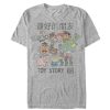 Men’s Toy Story Retro Kanji Character Scene T-Shirt