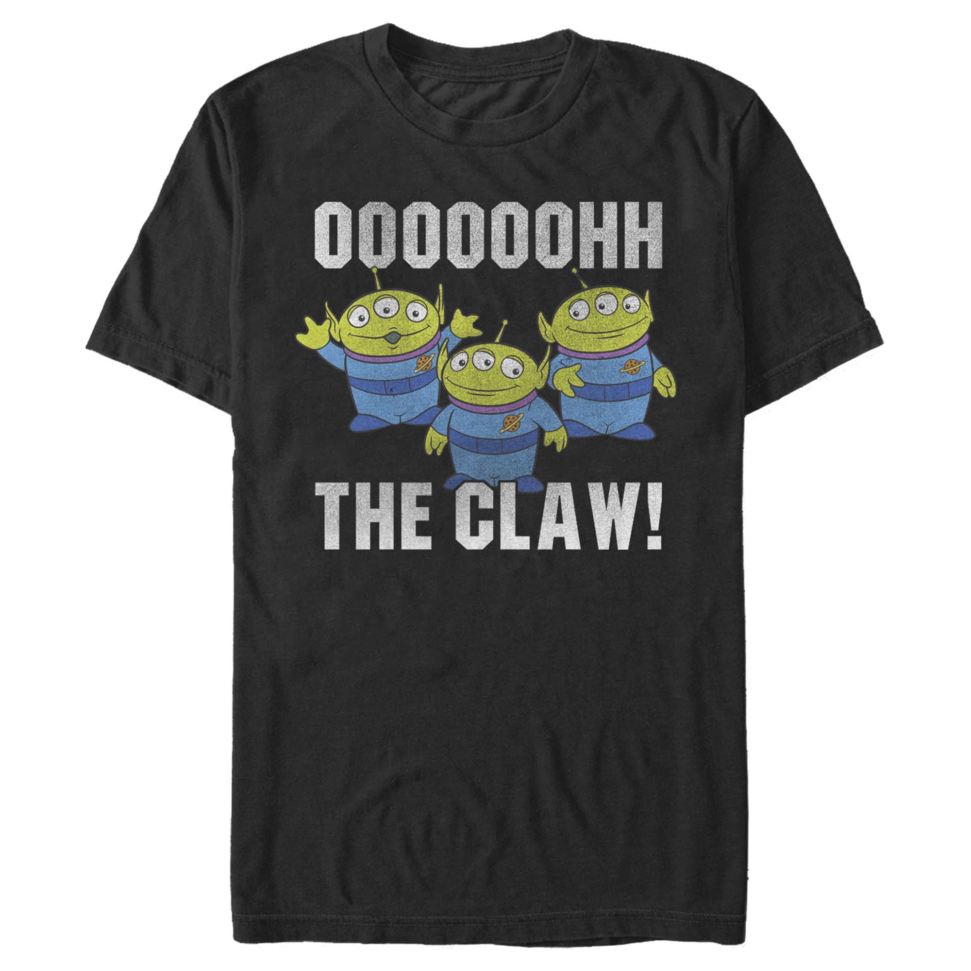 Men's Toy Story The Claw Squeeze Alien T-Shirt Men's Toy Story The Claw Squeeze Alien T-Shirt