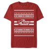 Men’s Toy Story Ugly Christmas Pizza Planet T-Shirt