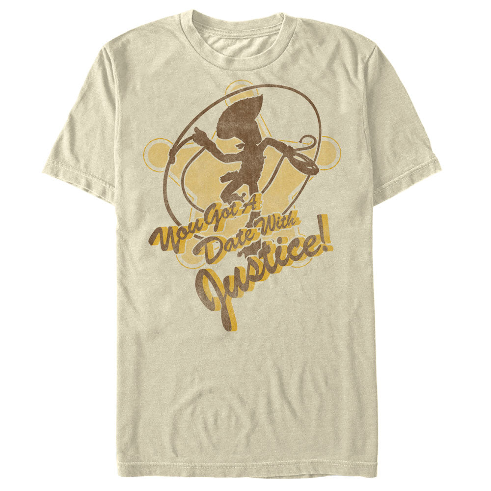 Men's Toy Story Woody Date With Justice T-Shirt Men's Toy Story Woody Date With Justice T-Shirt