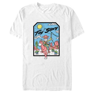 Men’s Toy Story Woody and Bullseye Cartoon Adventures T-Shirt