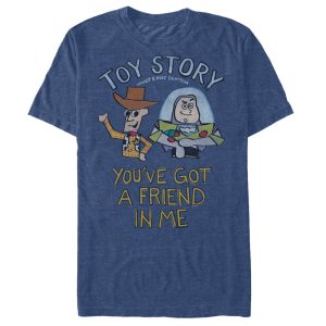 Men’s Toy Story Woody and Buzz You’ve Got a Friend T-Shirt