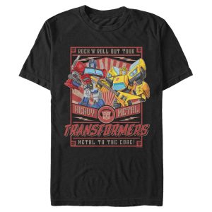Men’s Transformers Autobot Heavy Metal Poster T-Shirt