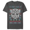 Men’s Transformers Autobot Logo Ugly Xmas T-Shirt
