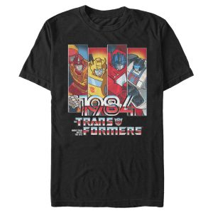 Men’s Transformers Autobots 1984 Character Panels T-Shirt