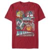 Men’s Transformers Autobots Character Cut Up T-Shirt