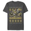 Men’s Transformers Bumblebee Ugly Xmas T-Shirt
