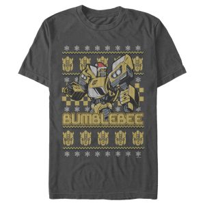 Men’s Transformers Bumblebee Ugly Xmas T-Shirt