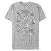 Men’s Transformers Character Book T-Shirt