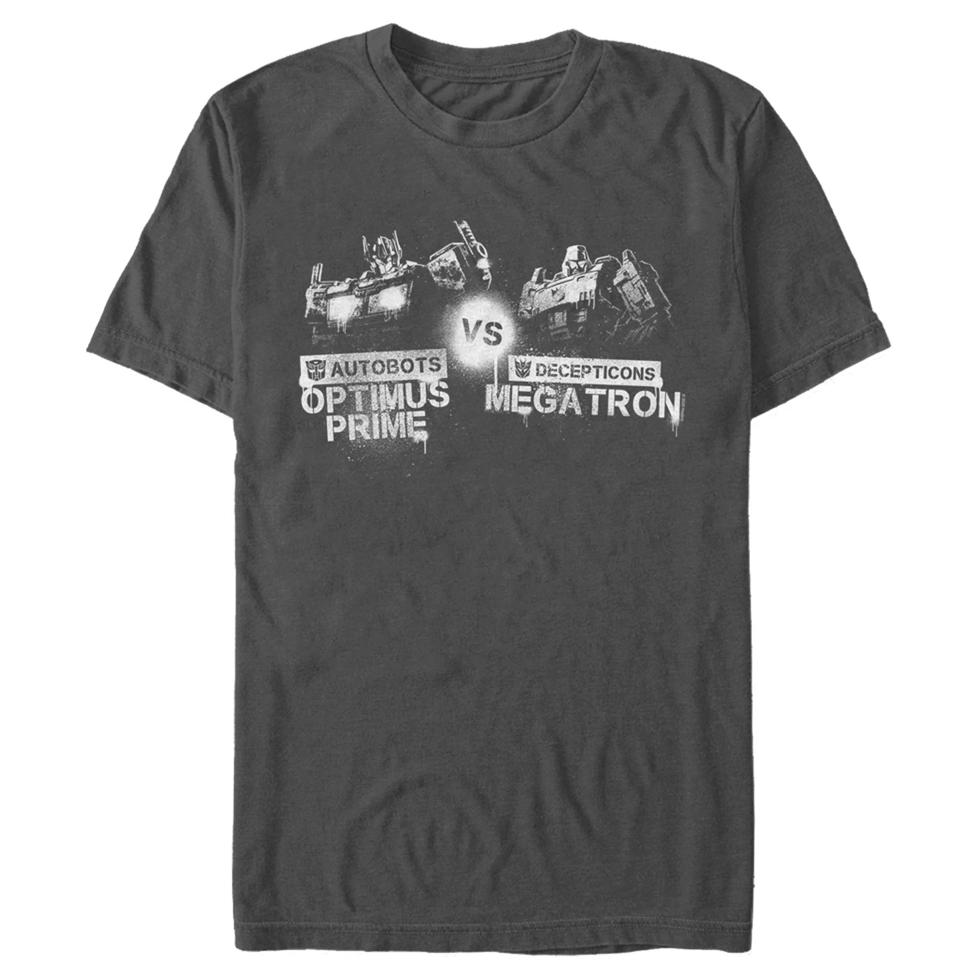 Men's Transformers Leader Face Off T-Shirt Men's Transformers Leader Face Off T-Shirt
