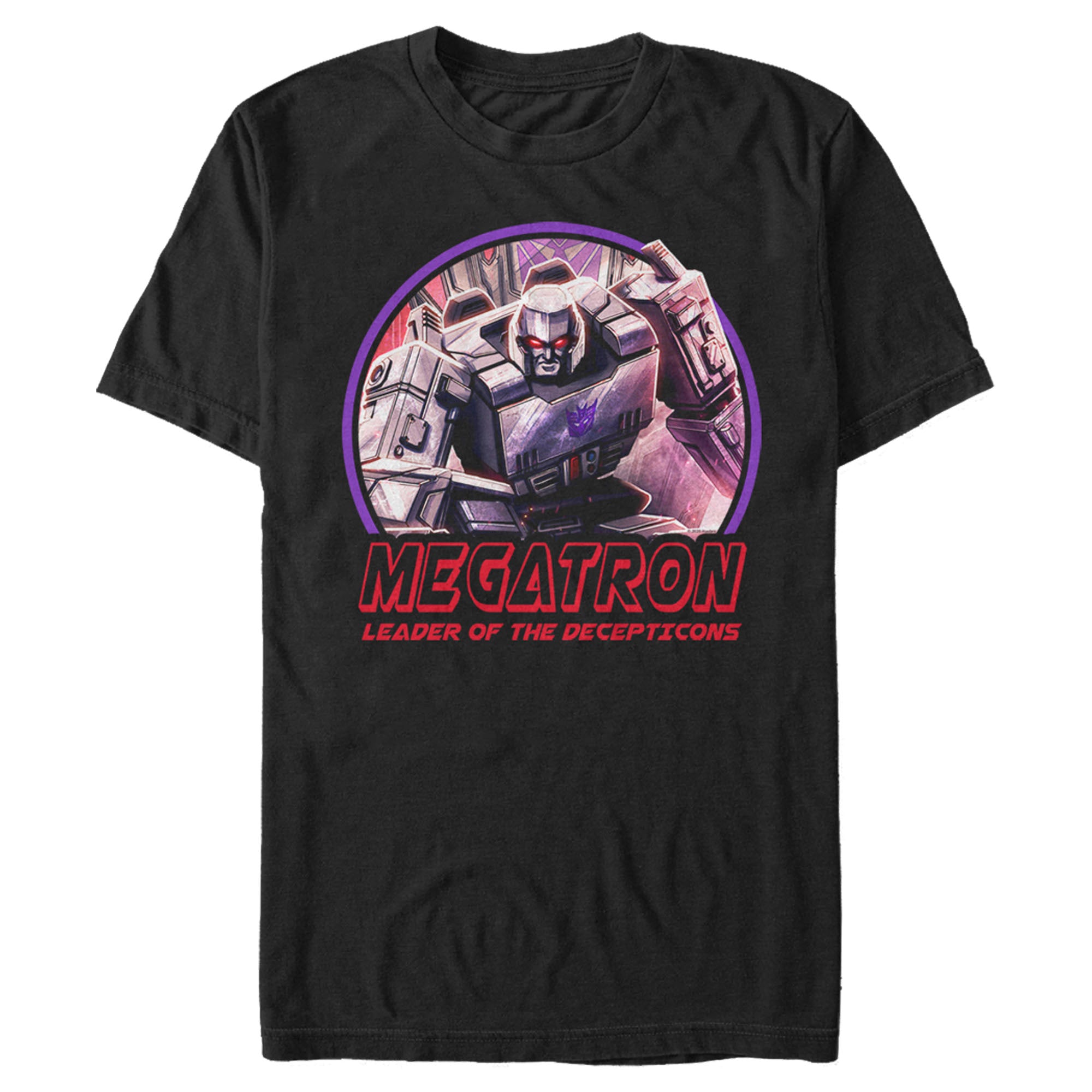 Men's Transformers Megatron Decepticons Leader T-Shirt Men's Transformers Megatron Decepticons Leader T-Shirt
