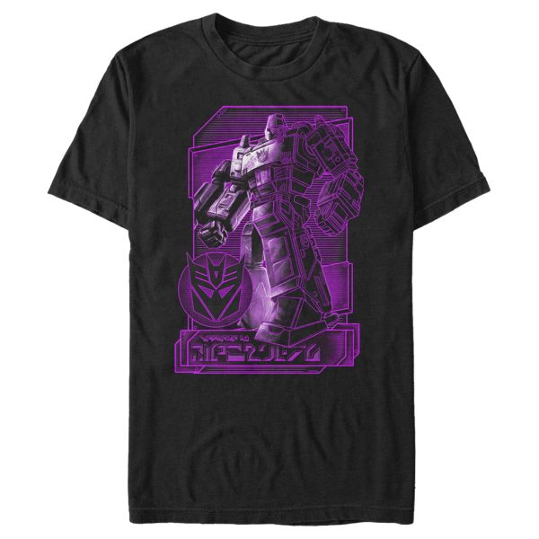 Men’s Transformers Megatron Digital Outline T-Shirt
