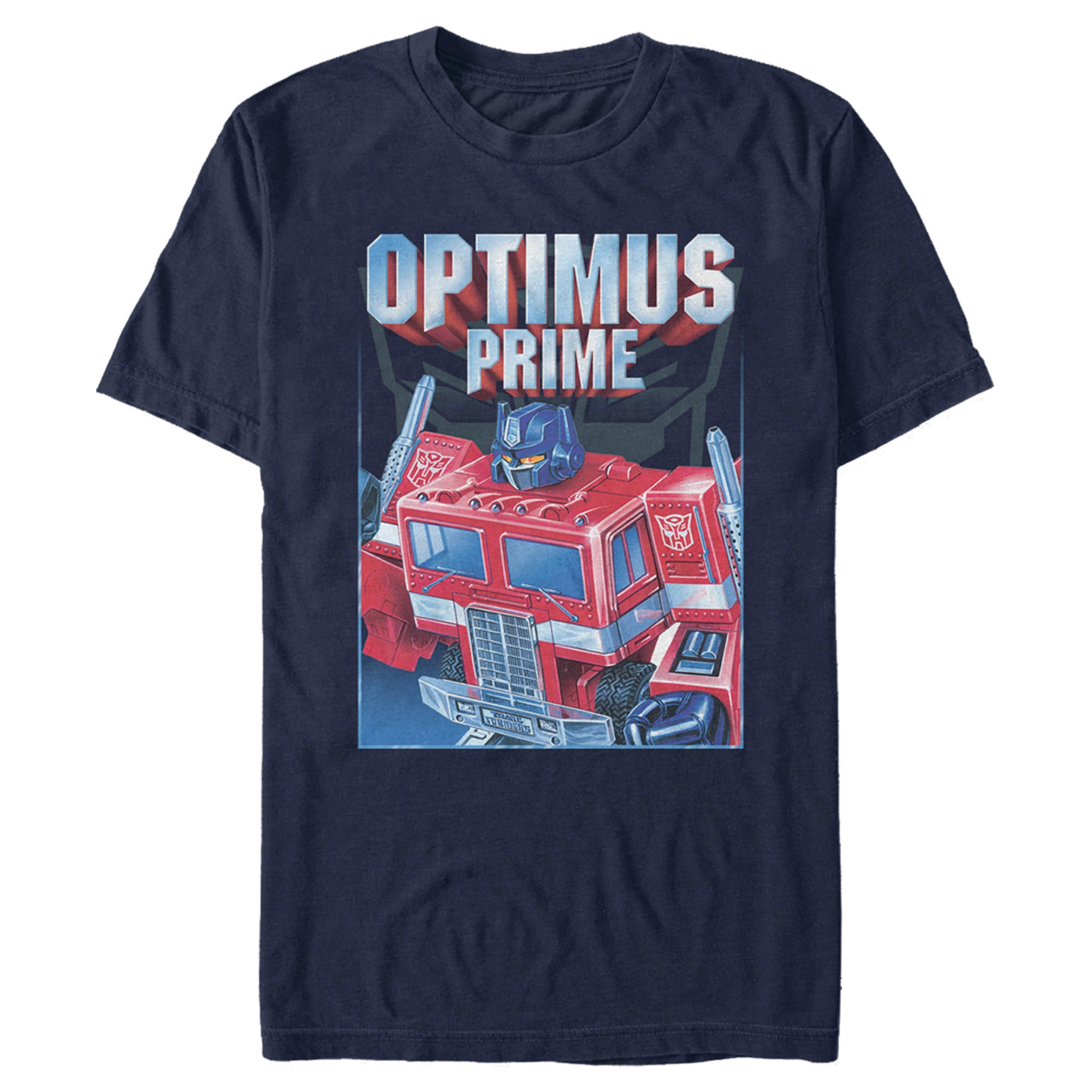 Men's Transformers Optimus Prime 1984 Robot T-Shirt Men's Transformers Optimus Prime 1984 Robot T-Shirt