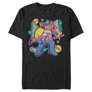 Men’s Transformers Optimus Prime 80s Retro T-Shirt