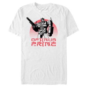 Men’s Transformers Optimus Prime Retro Kanji T-Shirt