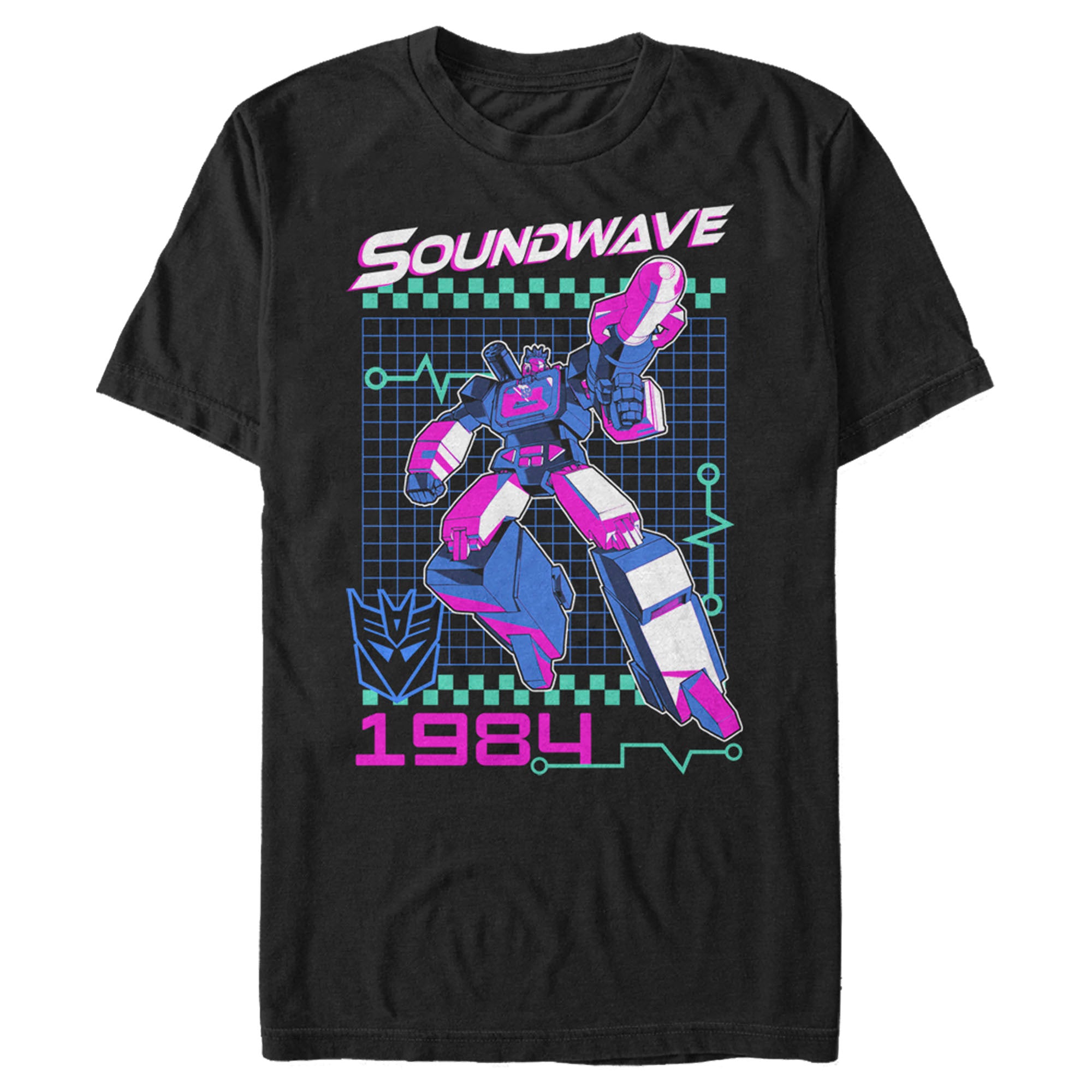 Men's Transformers Soundwave 1984 T-Shirt Men's Transformers Soundwave 1984 T-Shirt