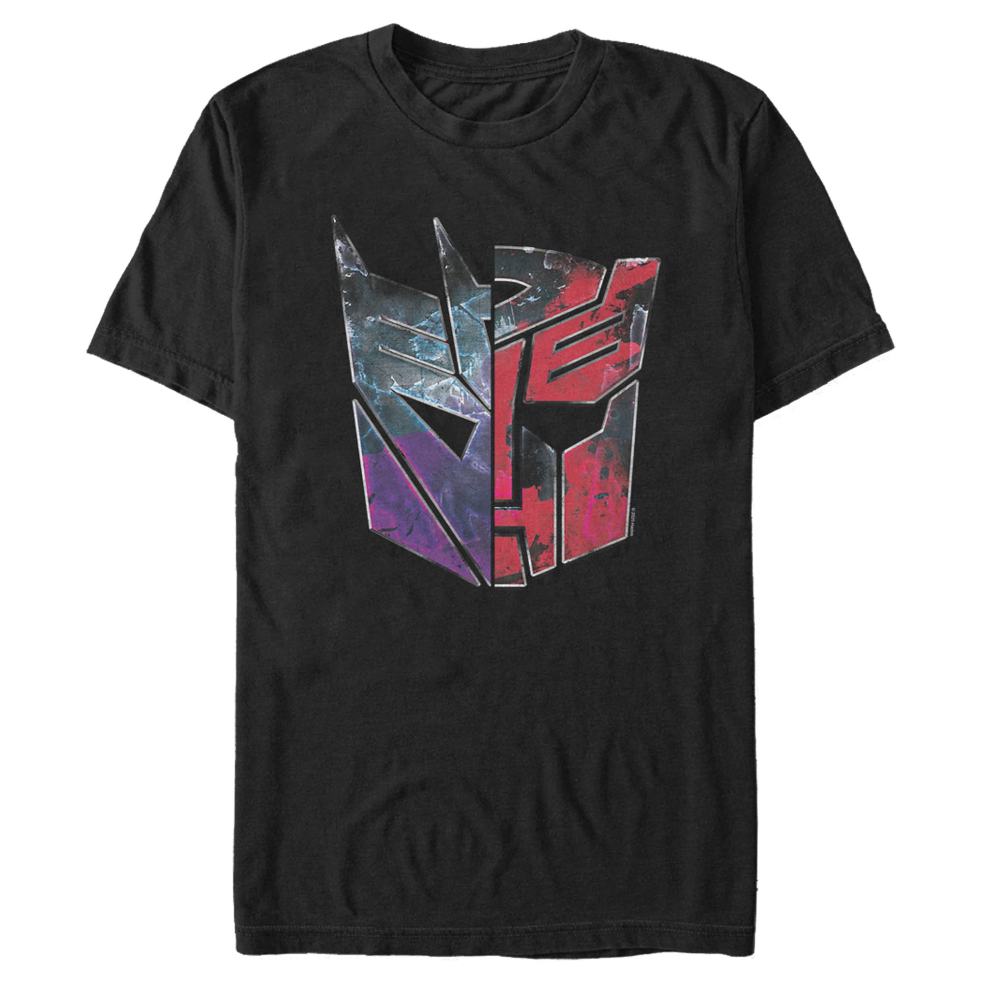 Men's Transformers Split Bot Logo T-Shirt Men's Transformers Split Bot Logo T-Shirt