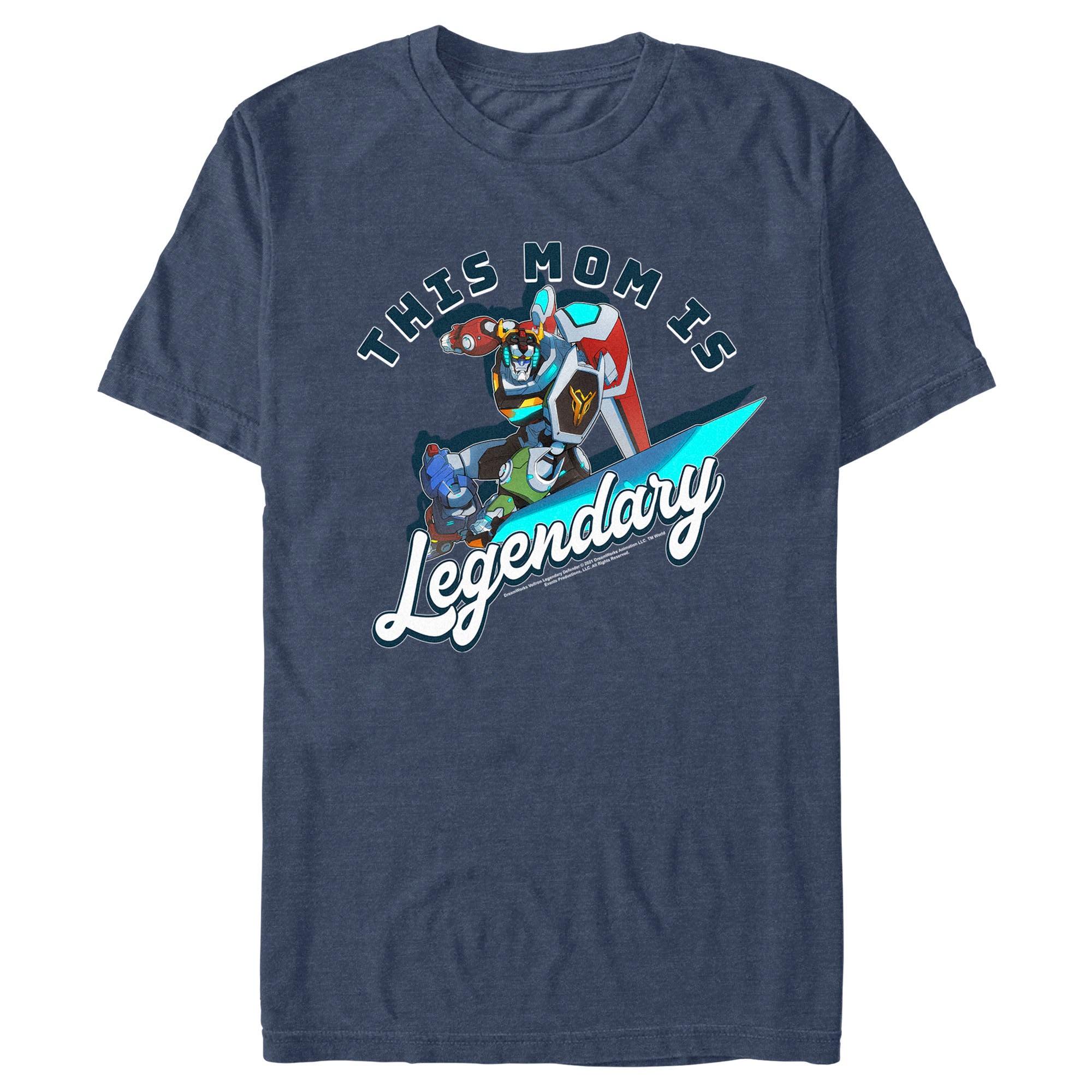 Men's Voltron Legendary Defender Legendary Mom T-Shirt Men's Voltron Legendary Defender Legendary Mom T-Shirt