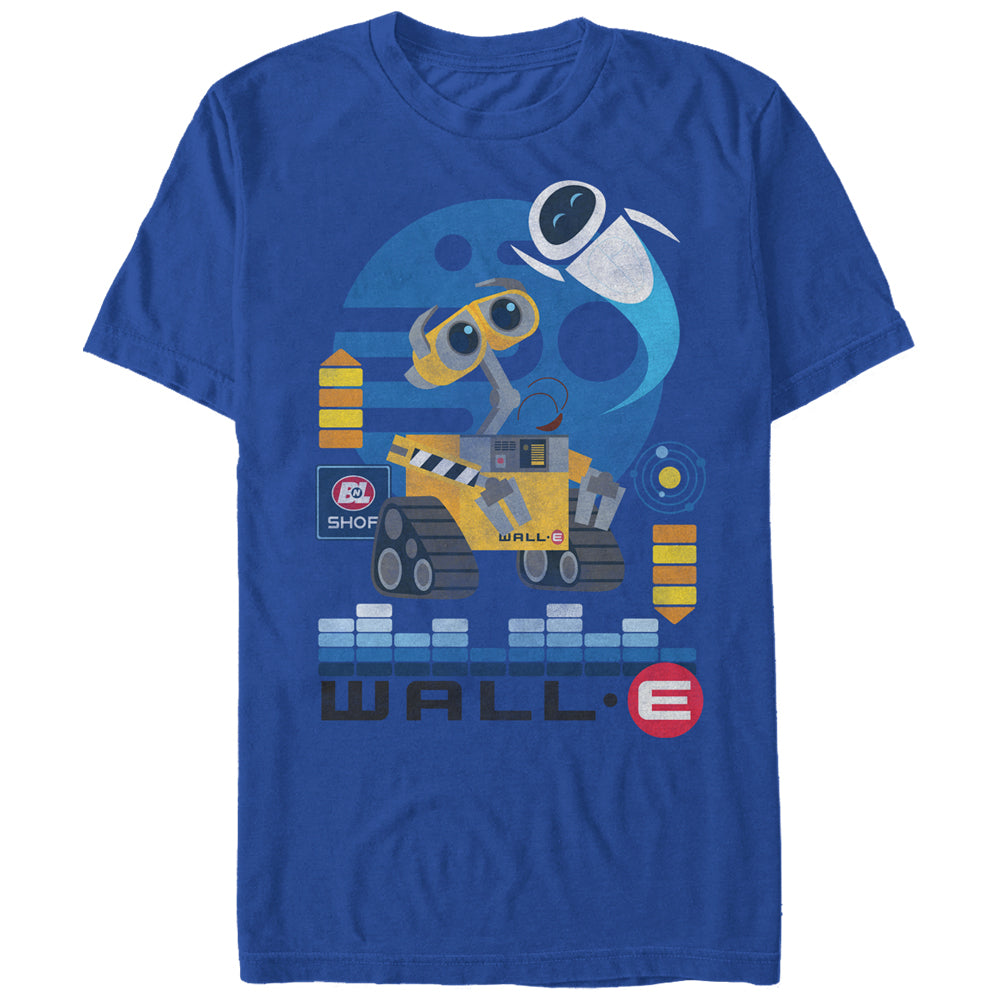 Men's Wall-E EVE Flight T-Shirt Men's Wall-E EVE Flight T-Shirt