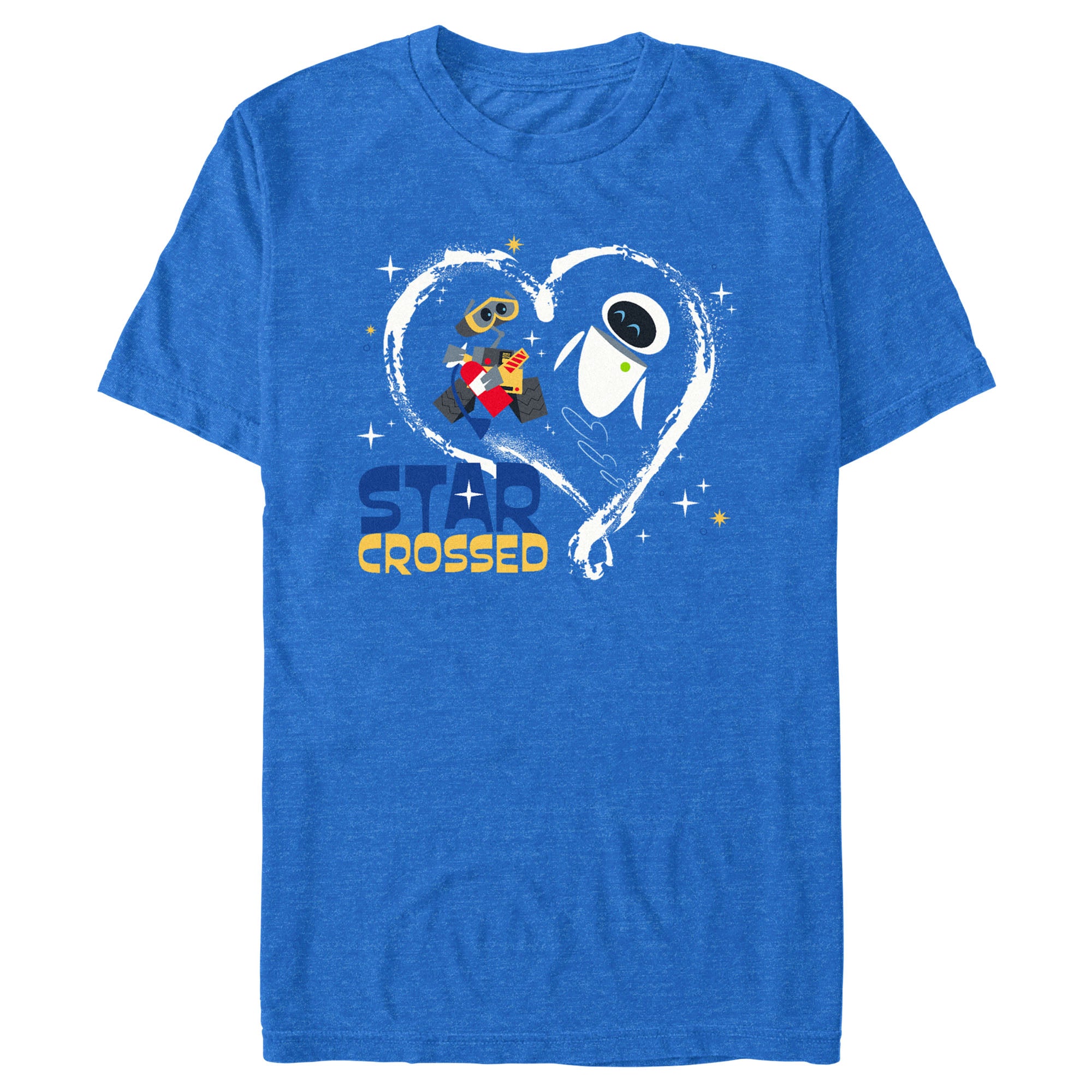 Men's Wall-E Star Crossed Couple T-Shirt Men's Wall-E Star Crossed Couple T-Shirt