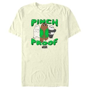 Men’s We Bare Bears St. Patrick’s Day Pinch Proof T-Shirt