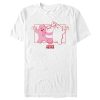 Men’s We Bare Bears Valentine’s Day Letters T-Shirt