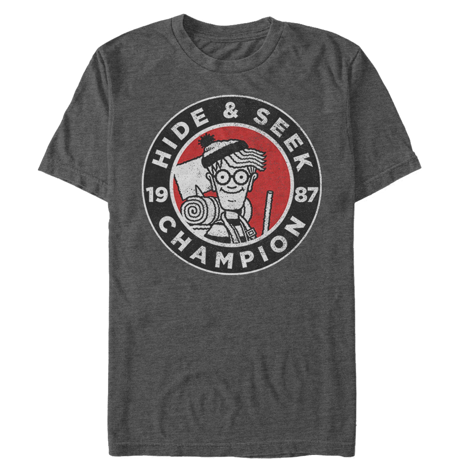 Men's Where's Waldo Hide and Seek Champion T-Shirt Men's Where's Waldo Hide and Seek Champion T-Shirt