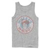 Men’s Where’s Waldo Retro Character Circle Tank Top