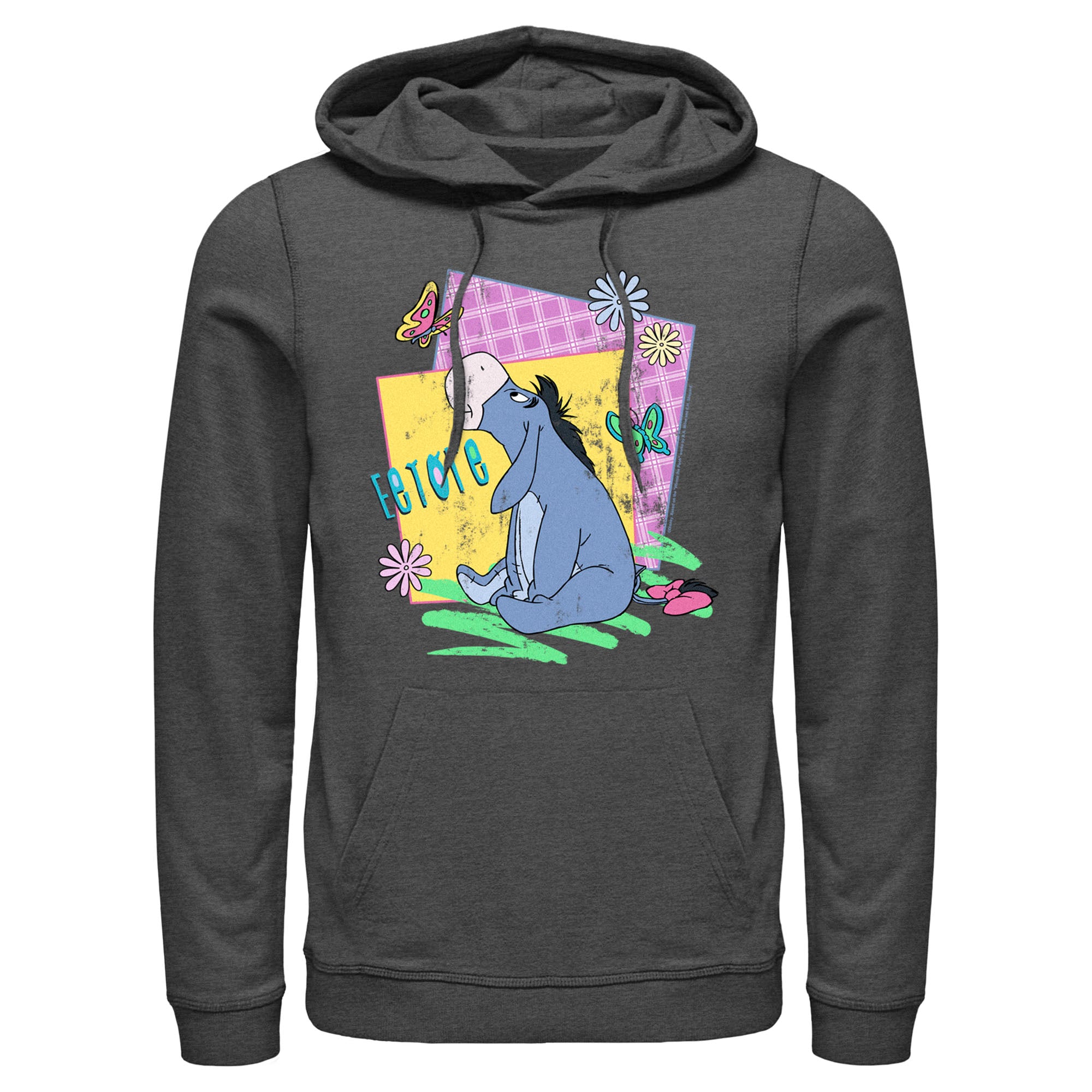 Men's Winnie the Pooh Spring Eeyore Pull Over Hoodie Men's Winnie the Pooh Spring Eeyore Pull Over Hoodie