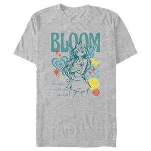 Men’s Winx Club Bloom Fairies Rule the World T-Shirt