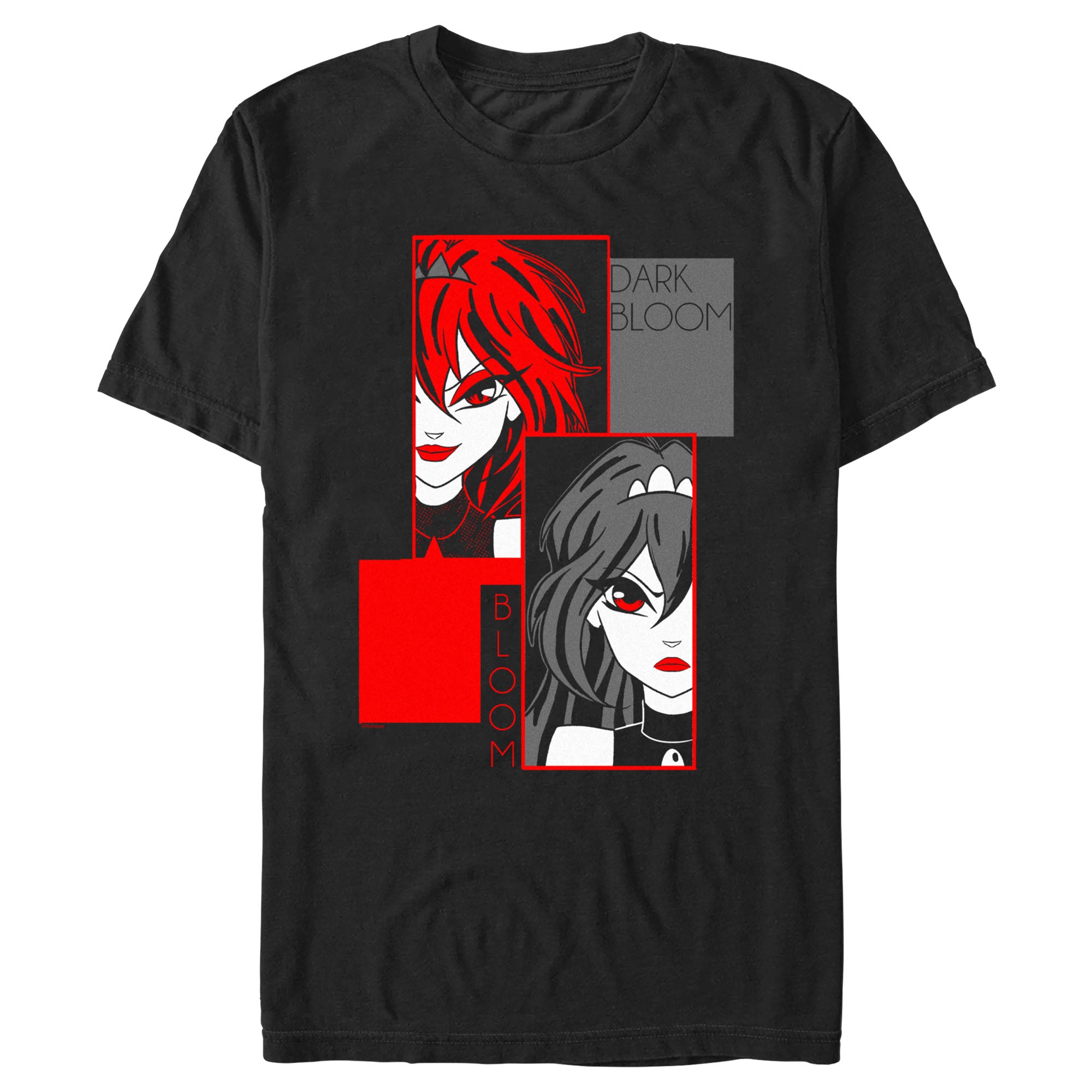 Men's Winx Club Bloom and Dark Bloom T-Shirt Men's Winx Club Bloom and Dark Bloom T-Shirt