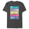 Men’s Winx Club Colorful Panel Characters T-Shirt
