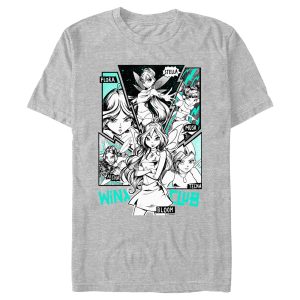 Men’s Winx Club Comic Box-up Group T-Shirt