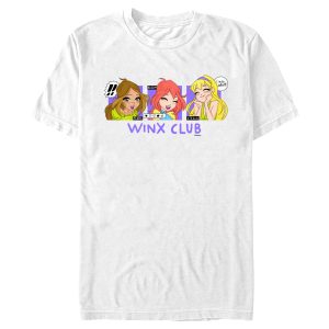 Men’s Winx Club Flora Bloom Stella Boxes T-Shirt