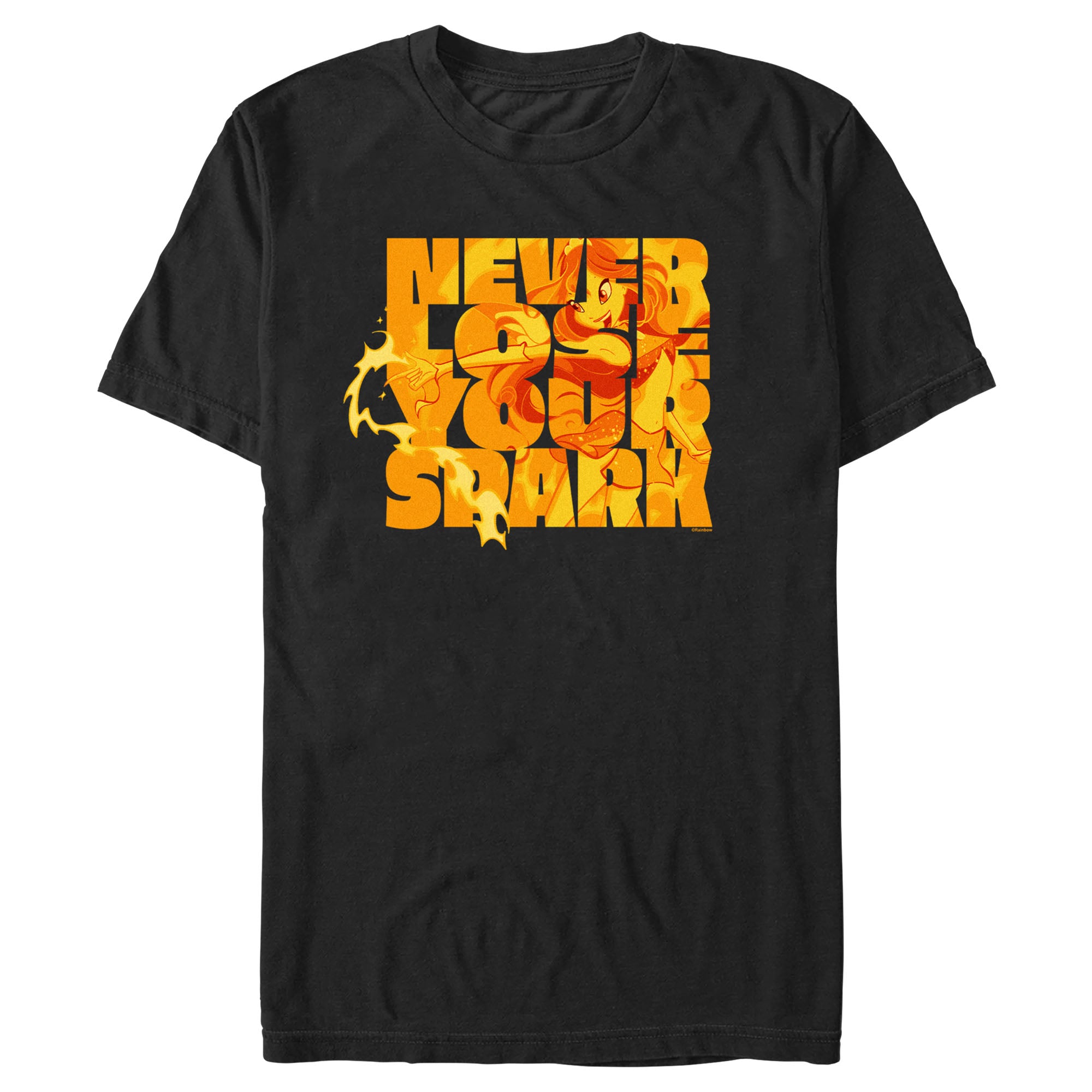 Men's Winx Club Never Lose Your Spark T-Shirt Men's Winx Club Never Lose Your Spark T-Shirt