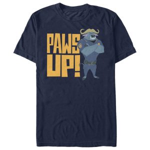 Men’s Zootopia Chief Bogo Paws Up T-Shirt
