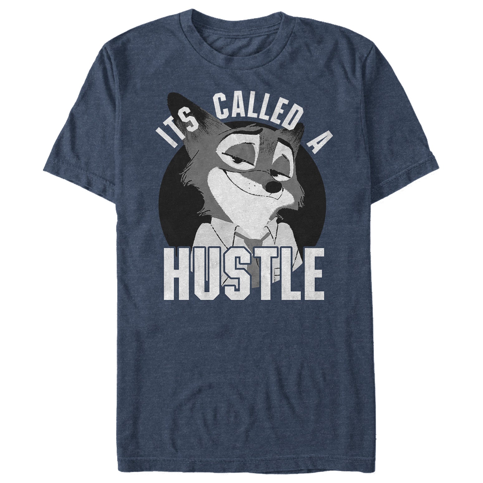 Men's Zootopia Nick Called Hustle T-Shirt Men's Zootopia Nick Called Hustle T-Shirt