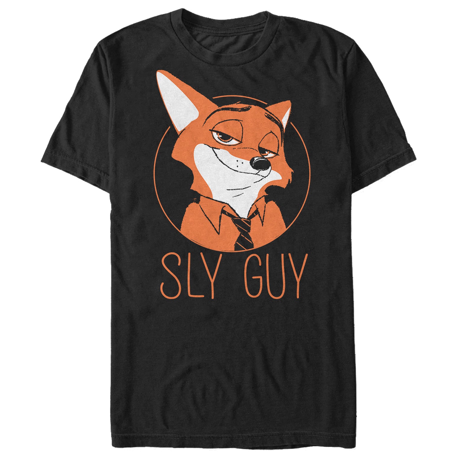 Men's Zootopia Sly Guy Nick T-Shirt Men's Zootopia Sly Guy Nick T-Shirt
