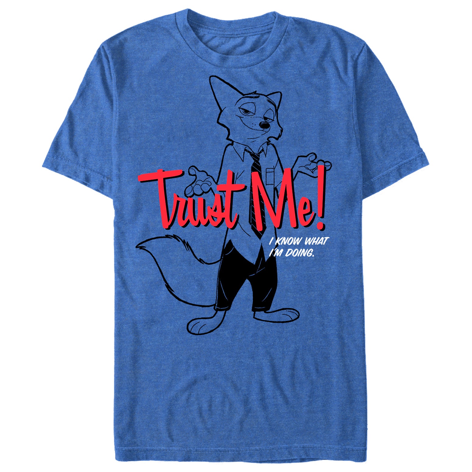 Men's Zootopia Trust Me Nick T-Shirt Men's Zootopia Trust Me Nick T-Shirt