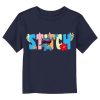 Toddler’s Lilo & Stitch Colorful Tropic Ukulele Stitch T-Shirt