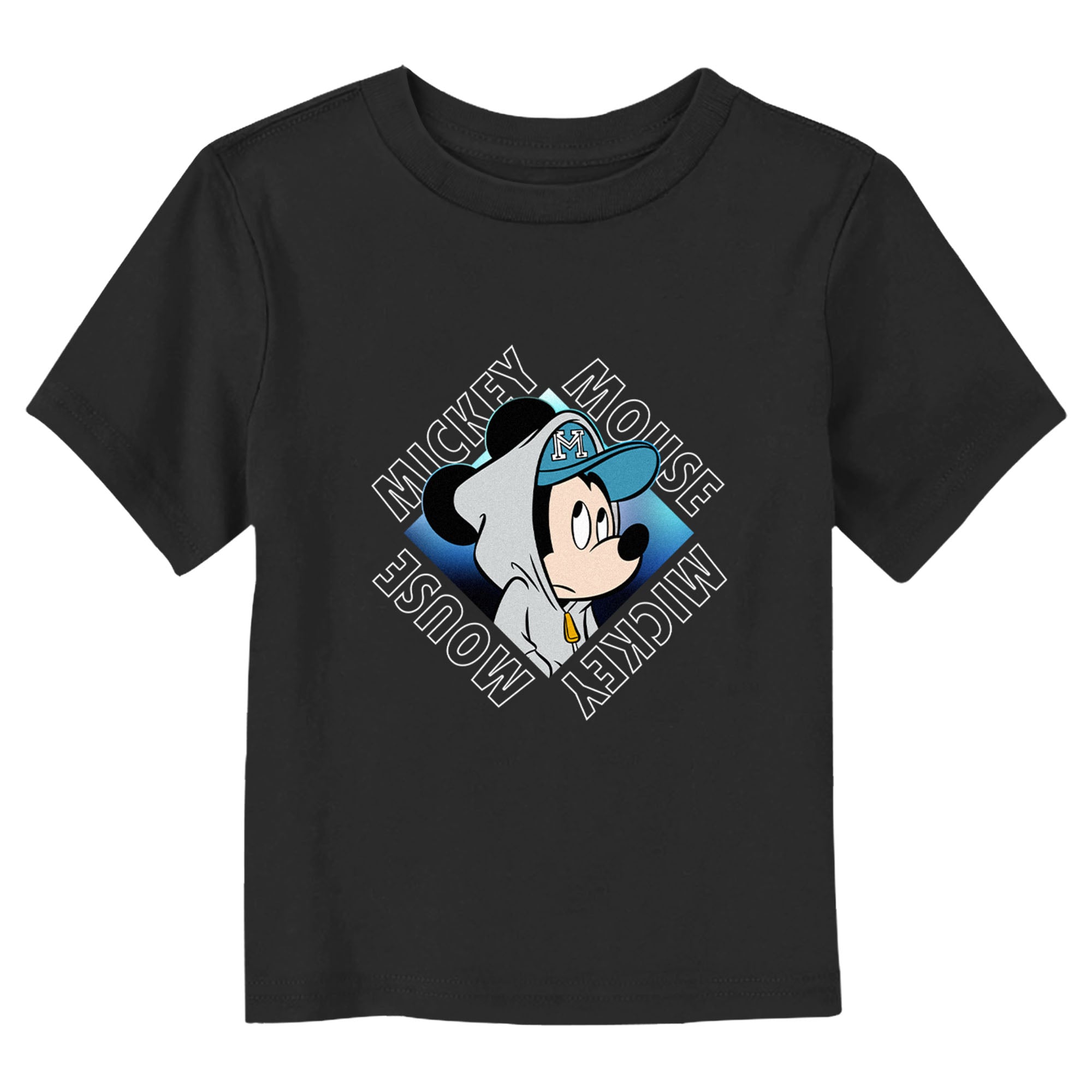 Toddler's Mickey & Friends Cool Hoodie Mickey T-Shirt Toddler's Mickey & Friends Cool Hoodie Mickey T-Shirt
