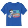 Toddler’s Mickey & Friends Distressed Cassette Lean T-Shirt