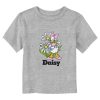 Toddler’s Mickey & Friends Distressed Daisy and Flowers T-Shirt