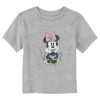 Toddler’s Mickey & Friends Distressed Retro Minnie Sitting T-Shirt