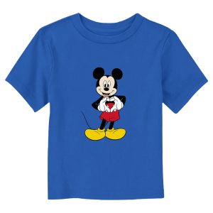 Toddler’s Mickey & Friends Love Heart Hands T-Shirt