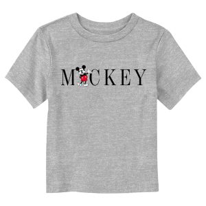 Toddler’s Mickey & Friends Simple and Classic T-Shirt