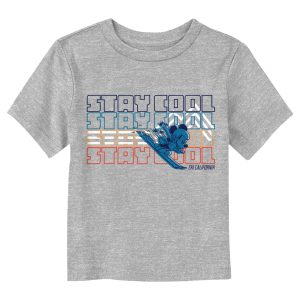 Toddler’s Mickey & Friends Stay Cool Ski California T-Shirt