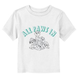 Toddler’s PAW Patrol All Paws In Line Up T-Shirt